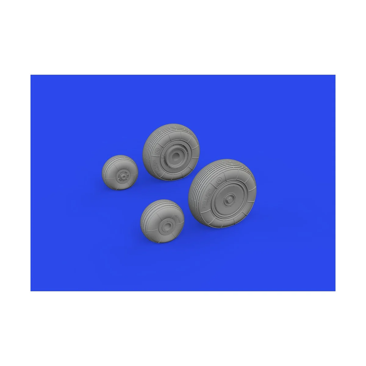 Mi-4 wheels 1/48 TRUMPETER - Eduard Accessories 648927