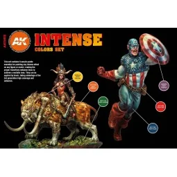 INTENSE COLORS SET - AK Interactive AK11612 2