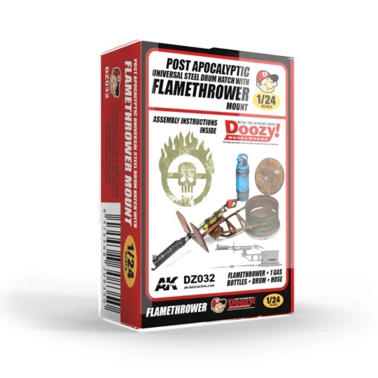 UNIVERSAL STEEL DRUM HATCH WITH FLAMETHROWER MOUNT / LANZALLAMAS PO...