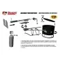 UNIVERSAL STEEL DRUM HATCH WITH FLAMETHROWER MOUNT / LANZALLAMAS PO...