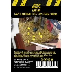 MAPLE AUTUMN LEAVES 1/35 - AK Interactive AK8164 2