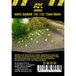 MAPLE SUMMER LEAVES 1/35 - AK Interactive AK8165 2