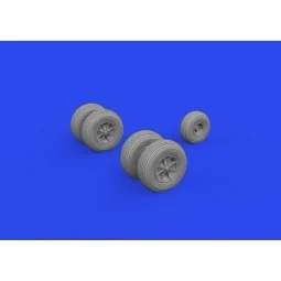 Sea King wheels 1/48 AIRFIX, 1/48 - Eduard Accessories 648930