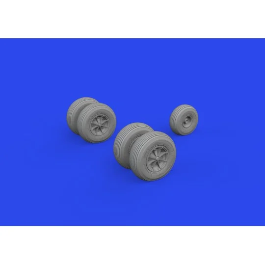 Sea King wheels 1/48 AIRFIX - Eduard Accessories 648930