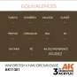 WWI British Khaki Brown Base - AK Interactive AK11301