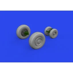 F/A-18E/F wheels 1/48 HASEGAWA, 1/48 - Eduard Accessories 648932