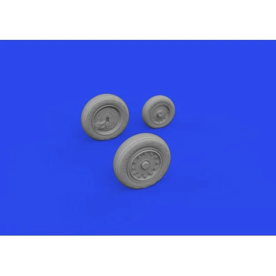 J-35 Draken wheels Type 1 1/48 HASEGAWA, 1/48 - Eduard Accessories ...