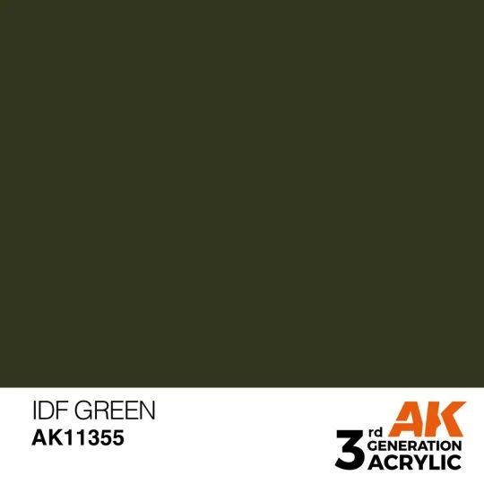 IDF Green - AK Interactive AK11355