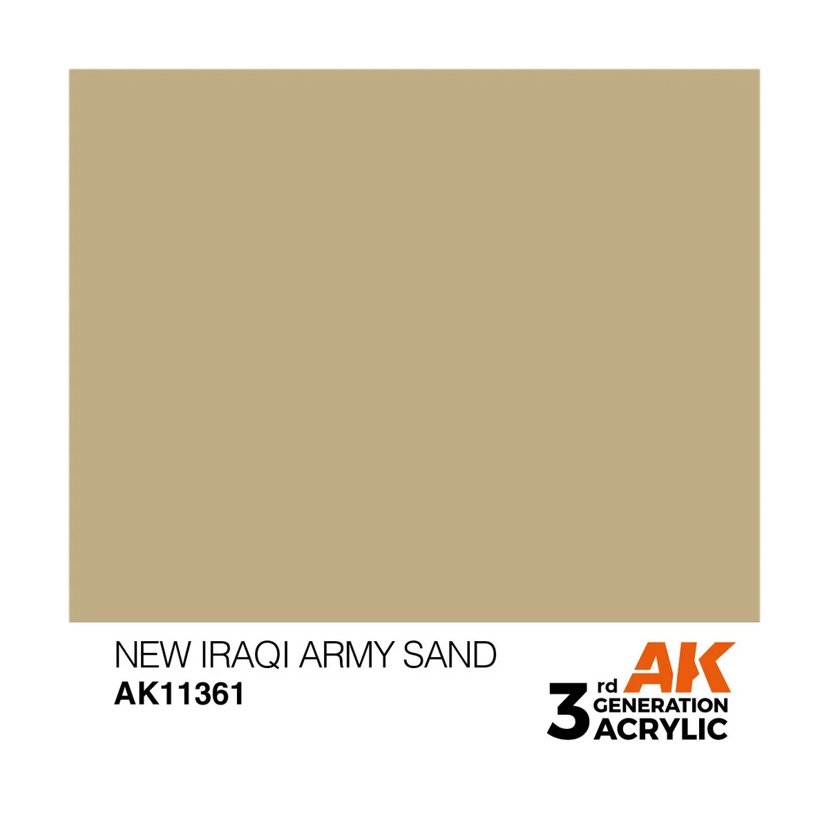 New Iraqi Army Sand - AK Interactive AK11361