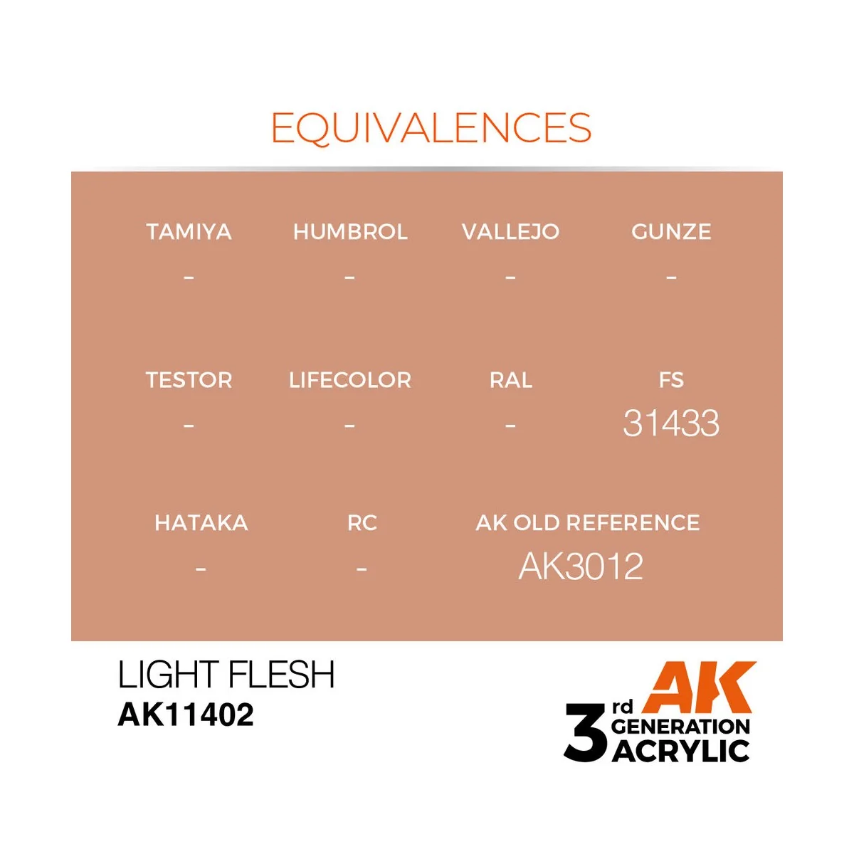 Light Flesh - AK Interactive AK11402