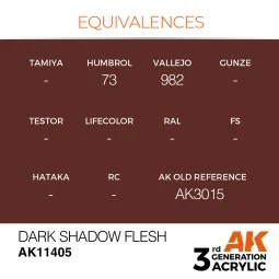 Dark Shadow Flesh - AK Interactive AK11405 2
