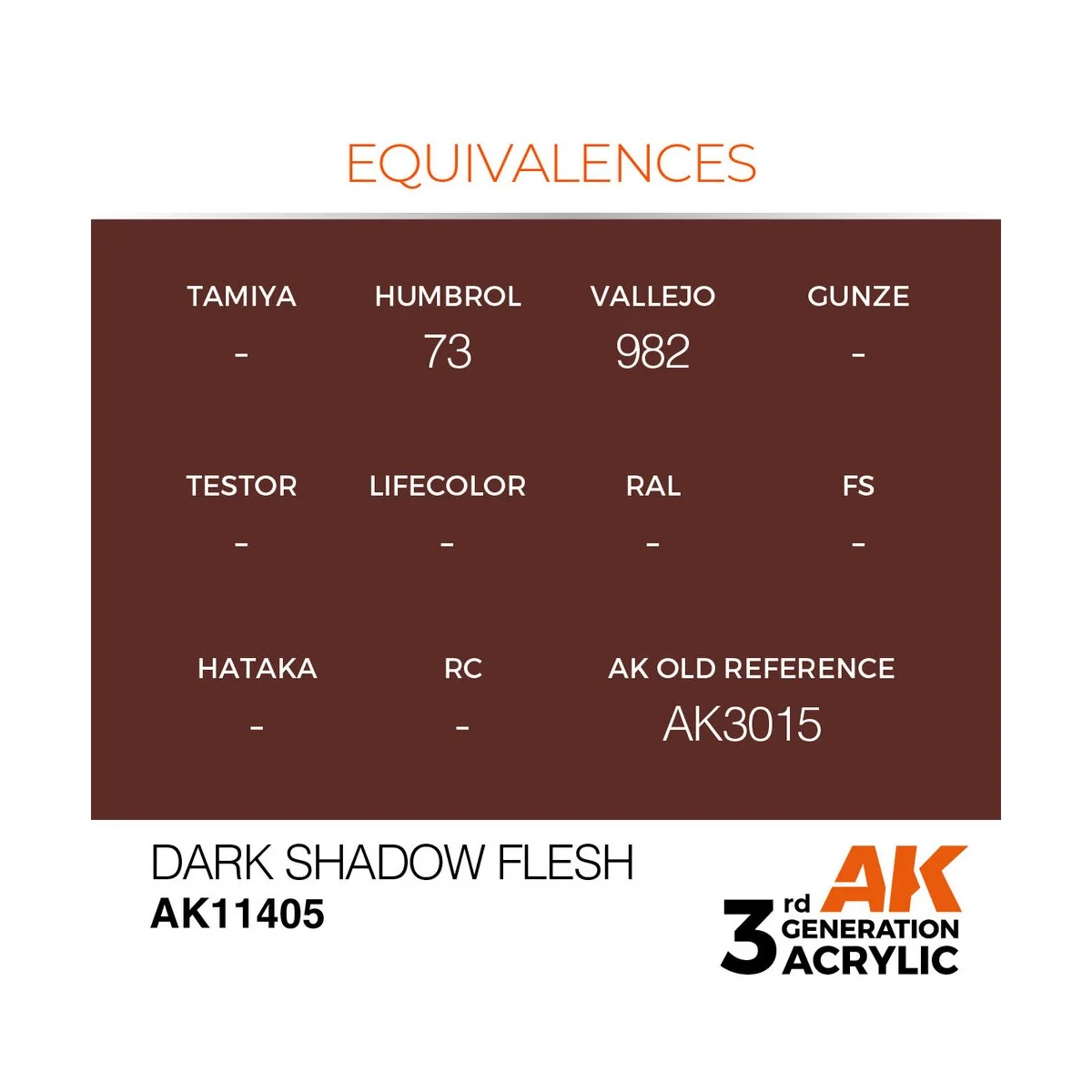 Dark Shadow Flesh - AK Interactive AK11405