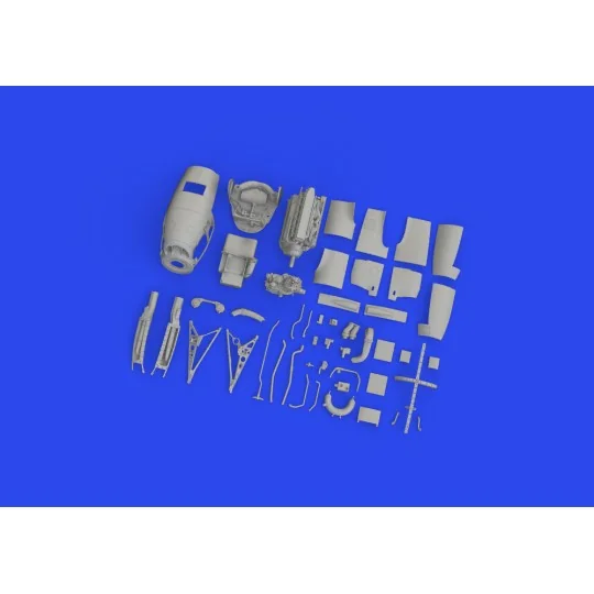 P-38J left engine PRINT 1/48 TAMIYA, 1/48 - Eduard Accessories 648936