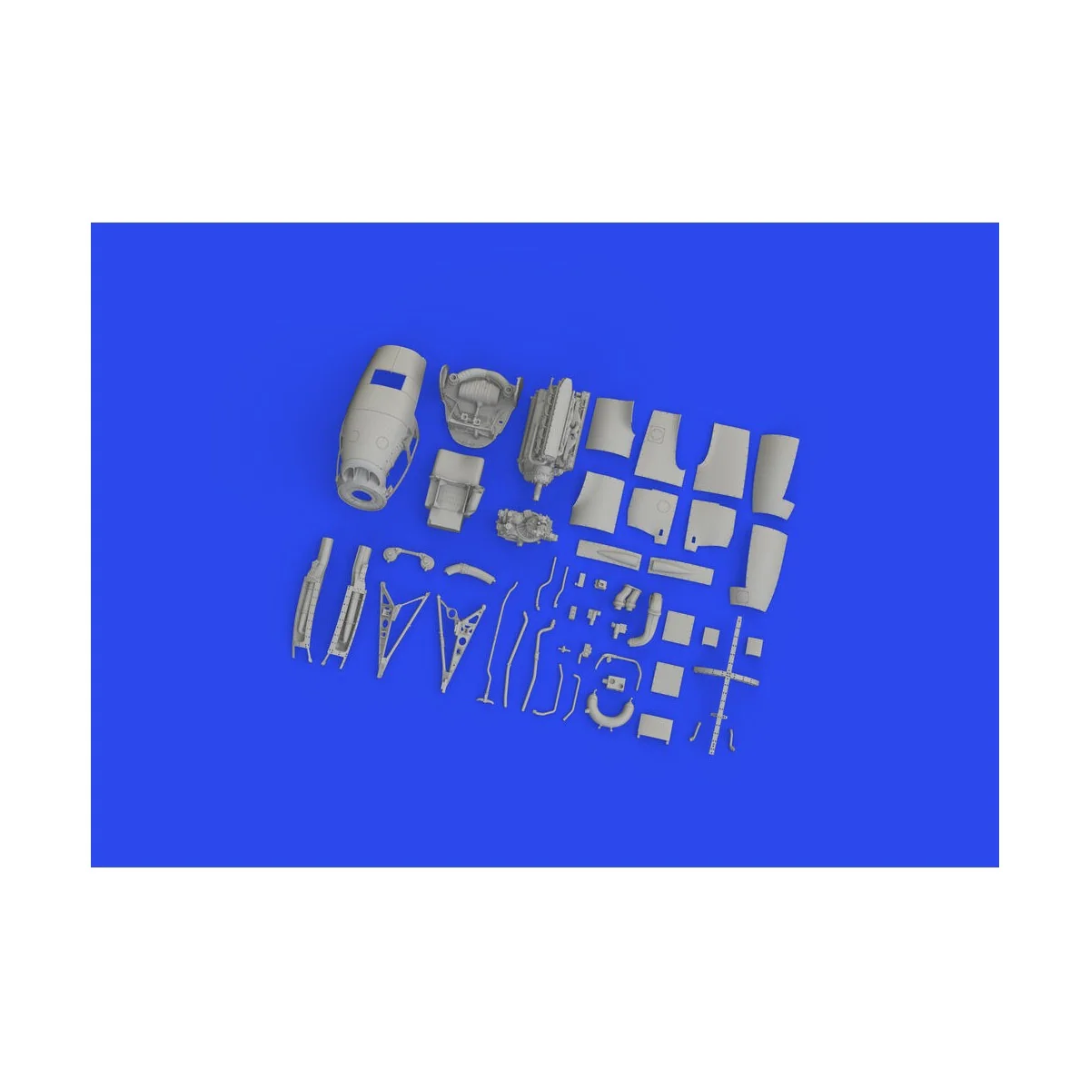 P-38J left engine PRINT 1/48 TAMIYA, 1/48 - Eduard Accessories 648936