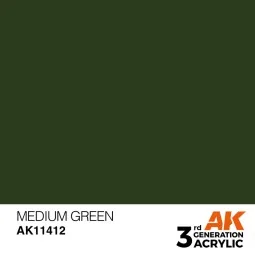 Medium Green - AK Interactive AK11412
