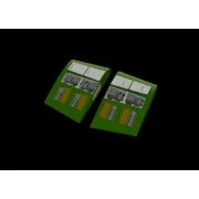 Hurricane Mk.II gun bays PRINT 1/48 - Eduard Accessories 648938