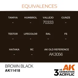 Brown Black - AK Interactive AK11418 2