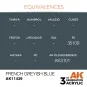 French Greyish Blue - AK Interactive AK11439
