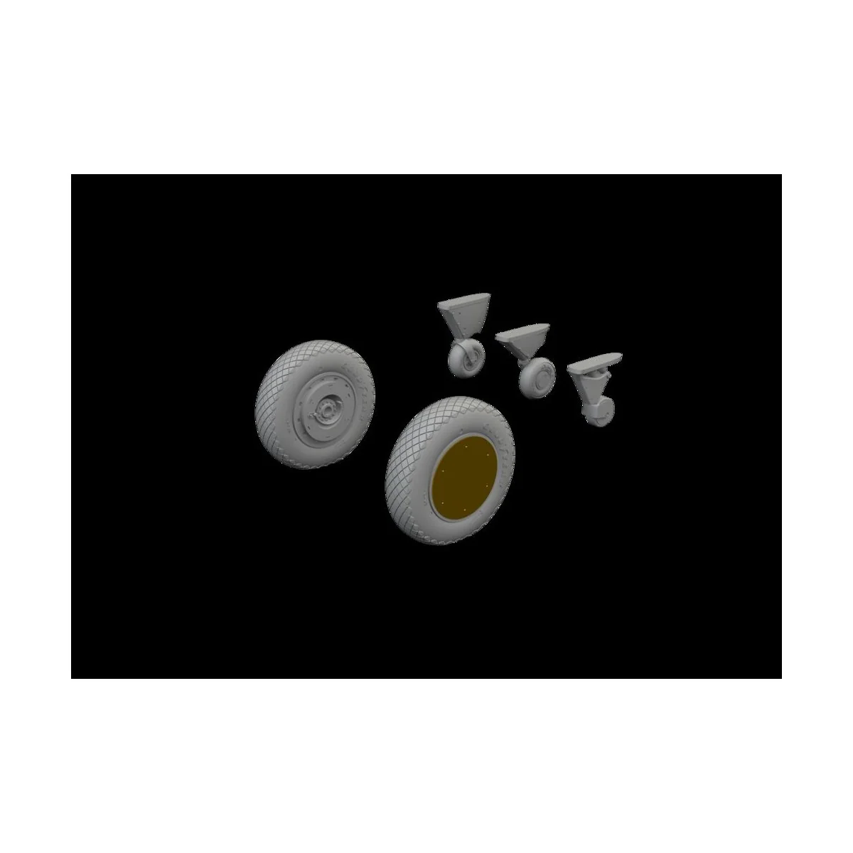 FM-1 wheels 1/48 - Eduard Accessories 648944