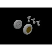 FM-1 wheels, 1/48 - Eduard Accessories 648944