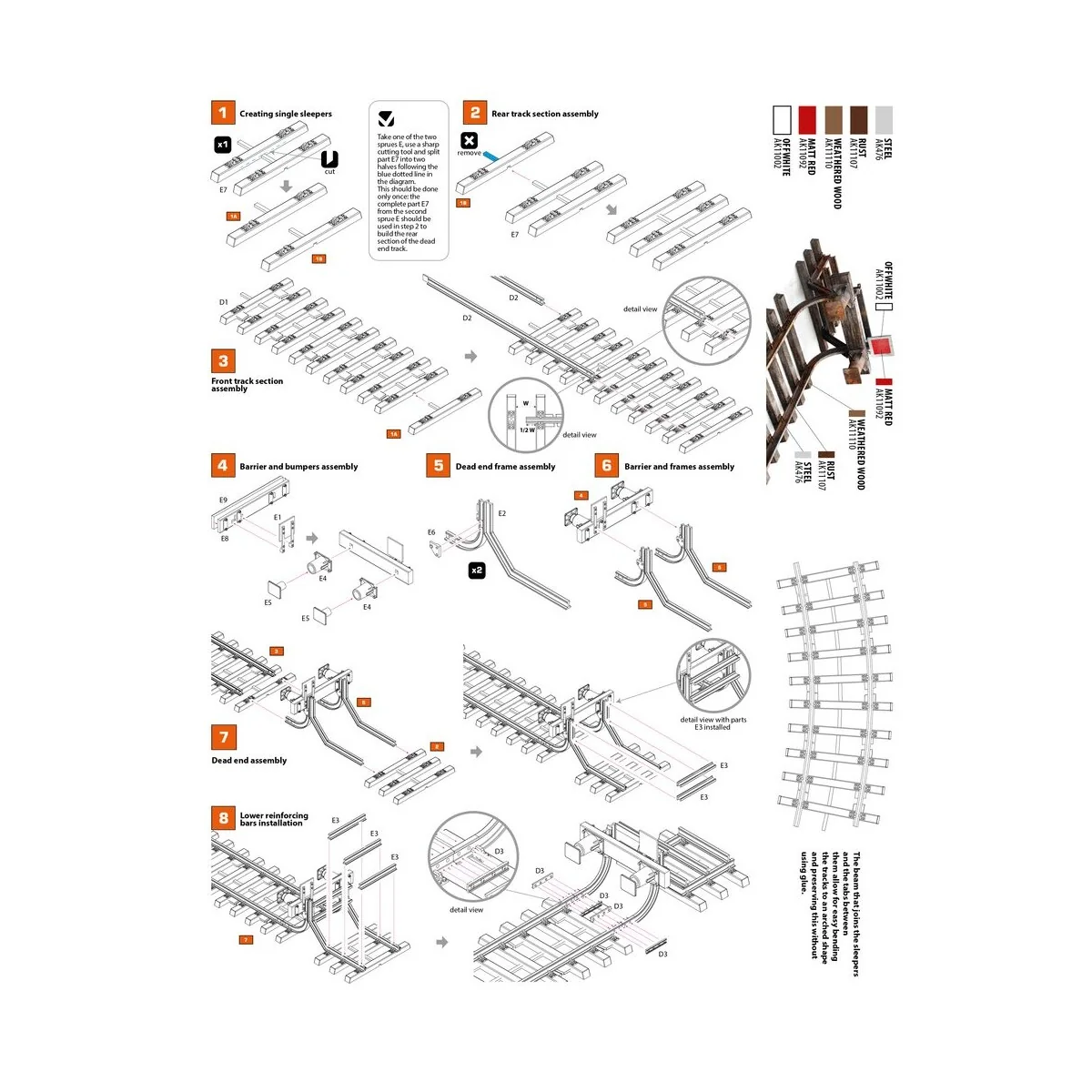 RAILWAY DEAD END, 1/35 - AK Interactive AK35010