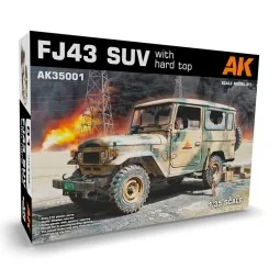 FJ43 SUV with Hard top, 1/35 - AK Interactive AK35001