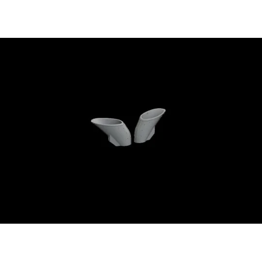 FM-1 exhaust PRINT, 1/48 - Eduard Accessories 648946