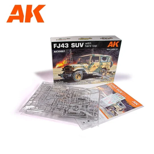 FJ43 SUV with Hard top, 1/35 - AK Interactive AK35001