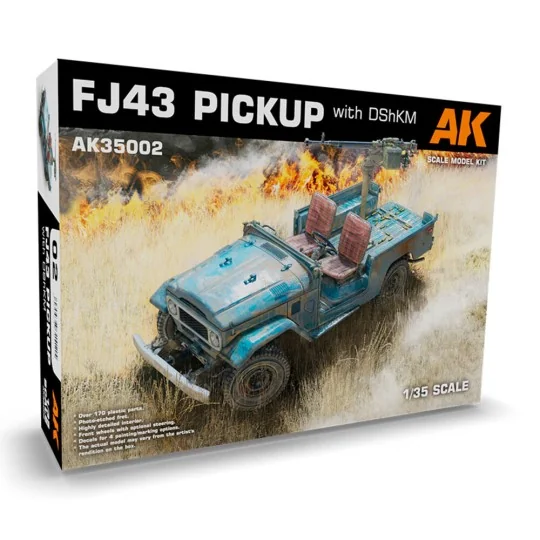 FJ43 Pickup with DShKM, 1/35 - AK Interactive AK35002
