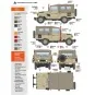 FJ43 SUV with Soft top IDF & LAF, 1/35 - AK Interactive AK35004