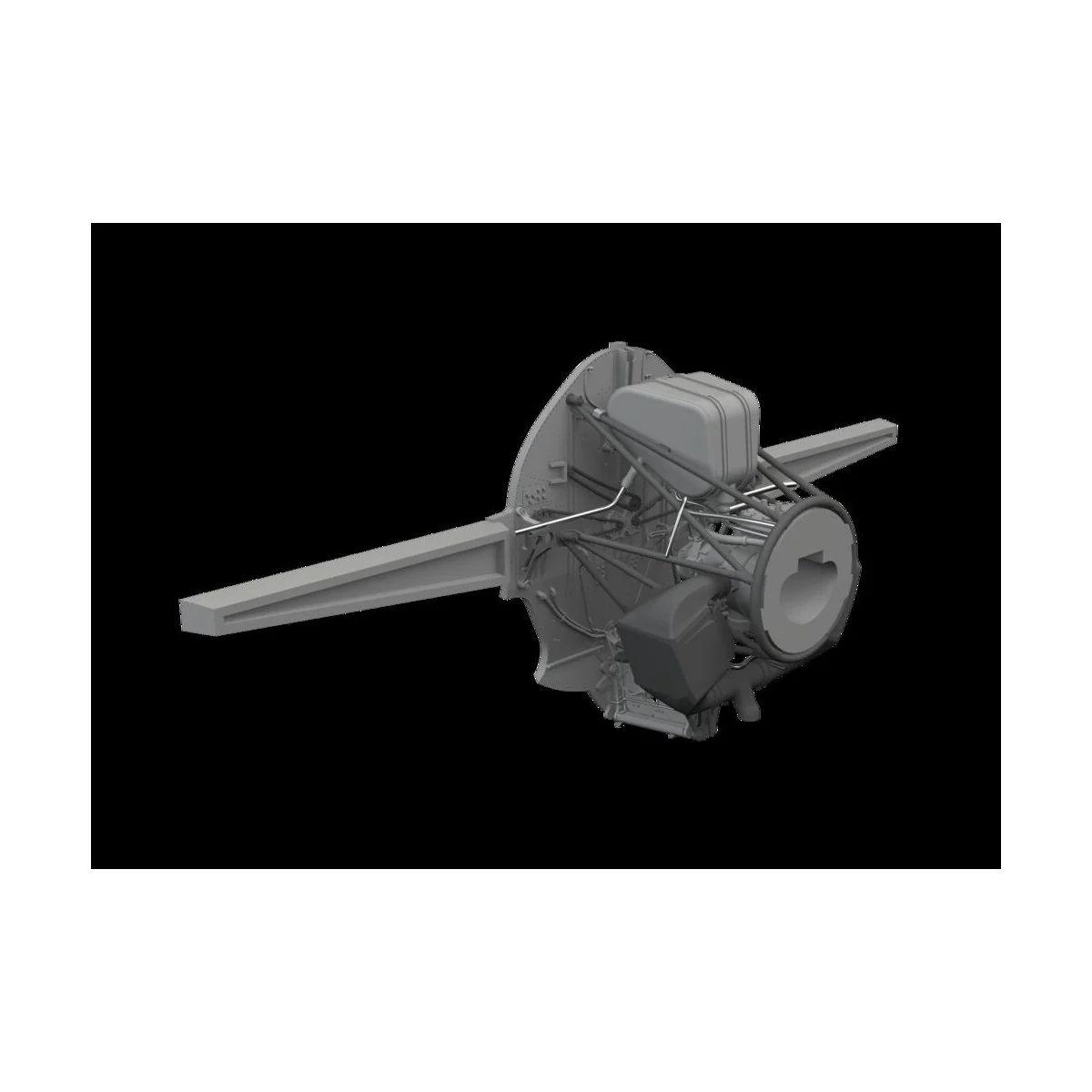 FM-1 wheel bay PRINT, 1/48 - Eduard Accessories 648948