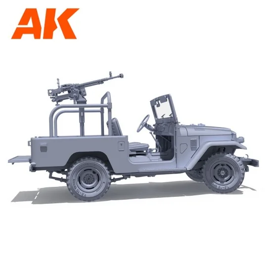 FJ43 Pickup with DShKM, 1/35 - AK Interactive AK35002