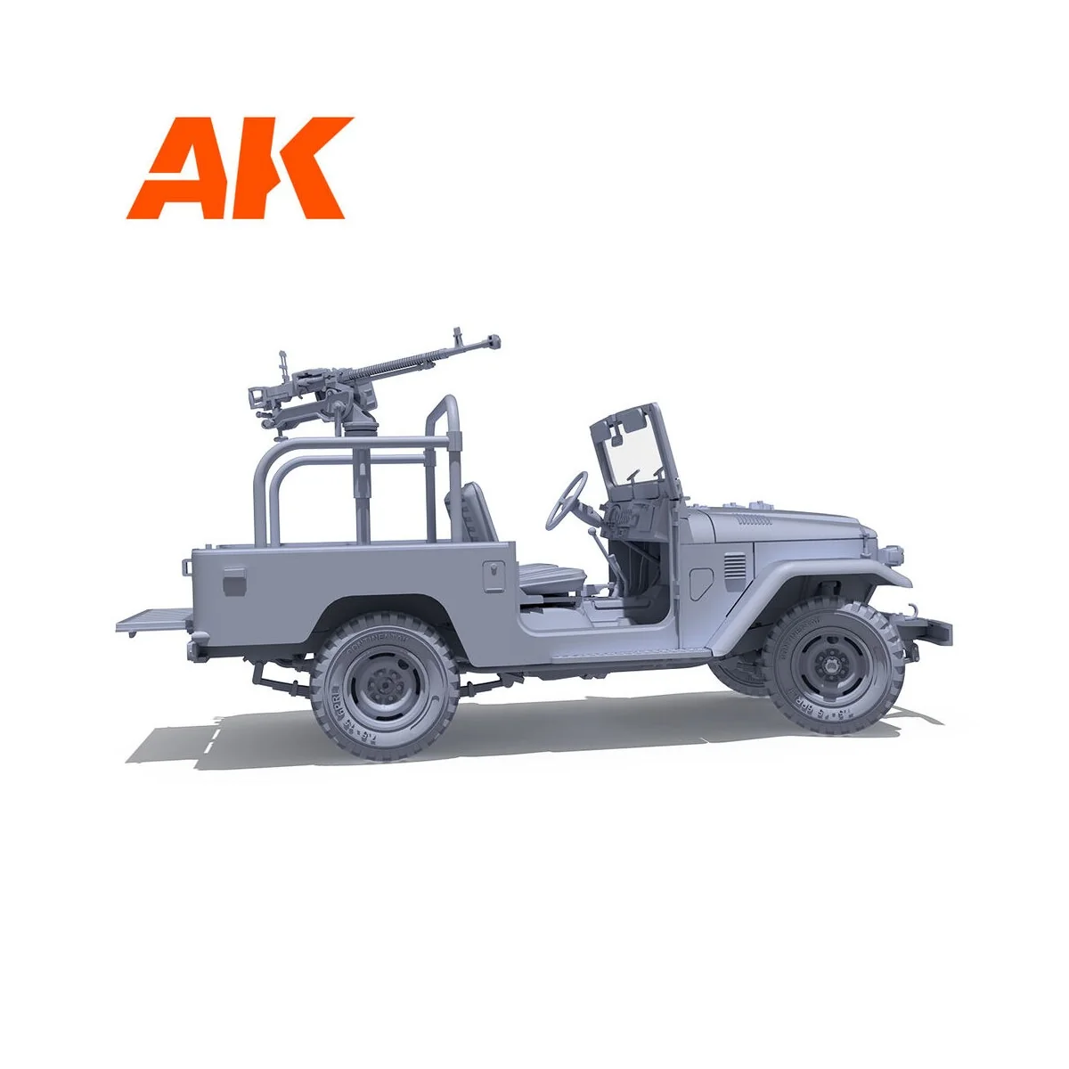 FJ43 Pickup with DShKM, 1/35 - AK Interactive AK35002