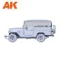 FJ43 SUV with Hard top, 1/35 - AK Interactive AK35001