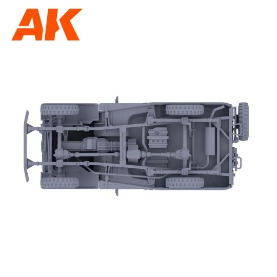 FJ43 SUV with Hard top, 1/35 - AK Interactive AK35001