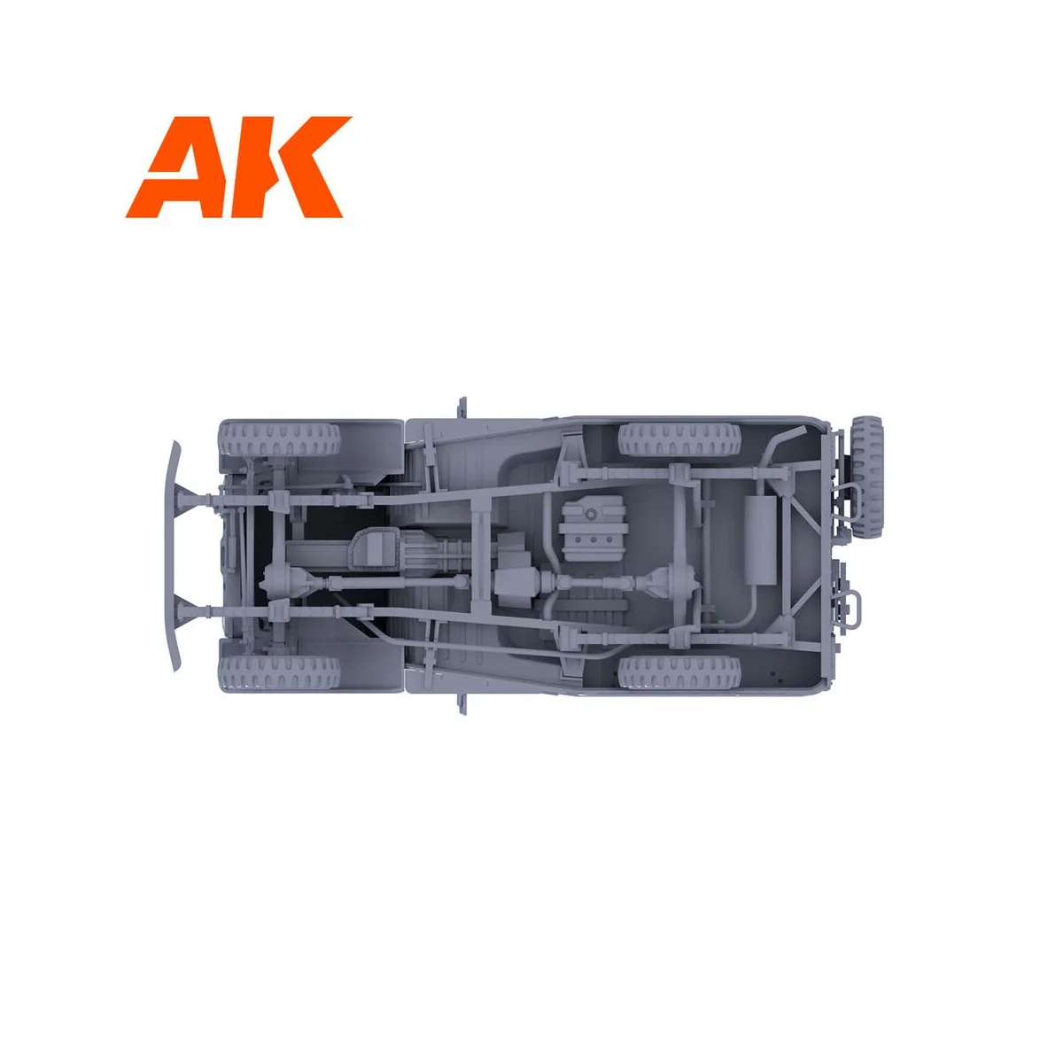 FJ43 SUV with Hard top, 1/35 - AK Interactive AK35001