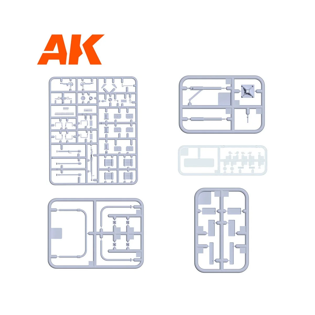 FJ43 Pickup with DShKM, 1/35 - AK Interactive AK35002