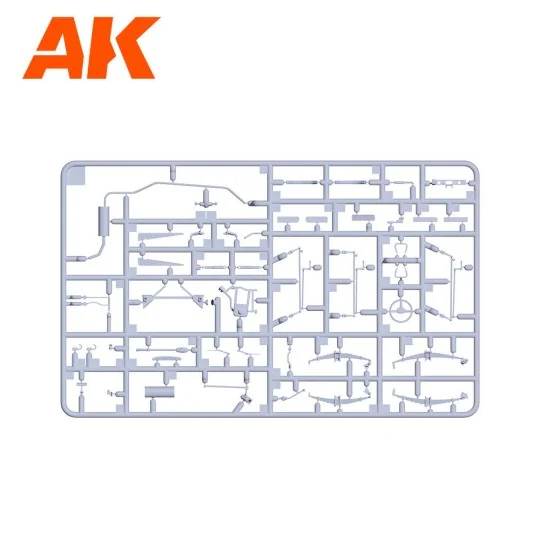 FJ43 SUV with Hard top, 1/35 - AK Interactive AK35001