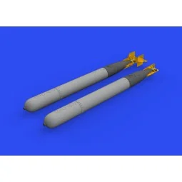 Italian WWII torpedo A.130 1/48 - Eduard Accessories 648963