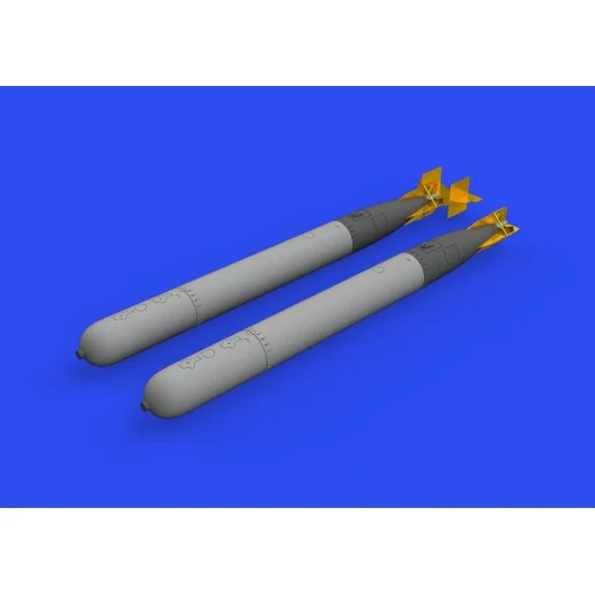 Italian WWII torpedo A.130, 1/48 - Eduard Accessories 648963