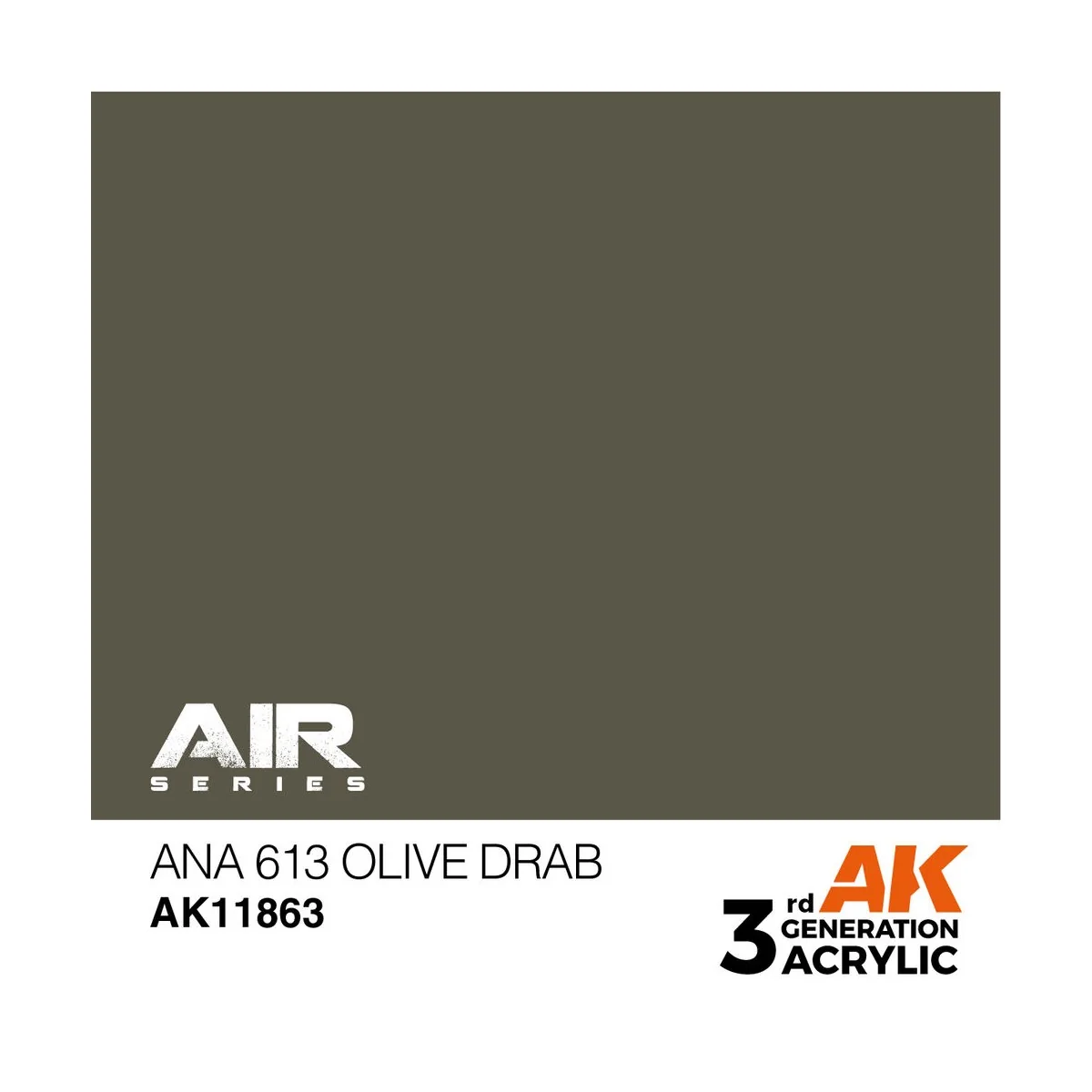 ANA 613 Olive Drab - AK Interactive AK11863