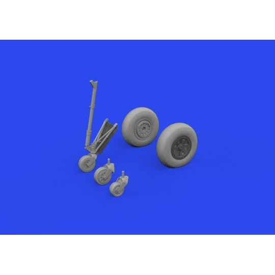 TBF/TBM wheels w/smooth tire 1/48 ACADEMY, 1/48 - Eduard Accessorie...