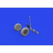 TBF/TBM wheels w/pattern 1/48 ACADEMY - Eduard Accessories 648965