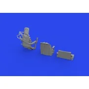 TBM seats PRINT 1/48 ACADEMY, 1/48 - Eduard Accessories 648966 TBM seats PRINT 1/48 ACADEMY, 1/48 - Eduard Accessories 648966