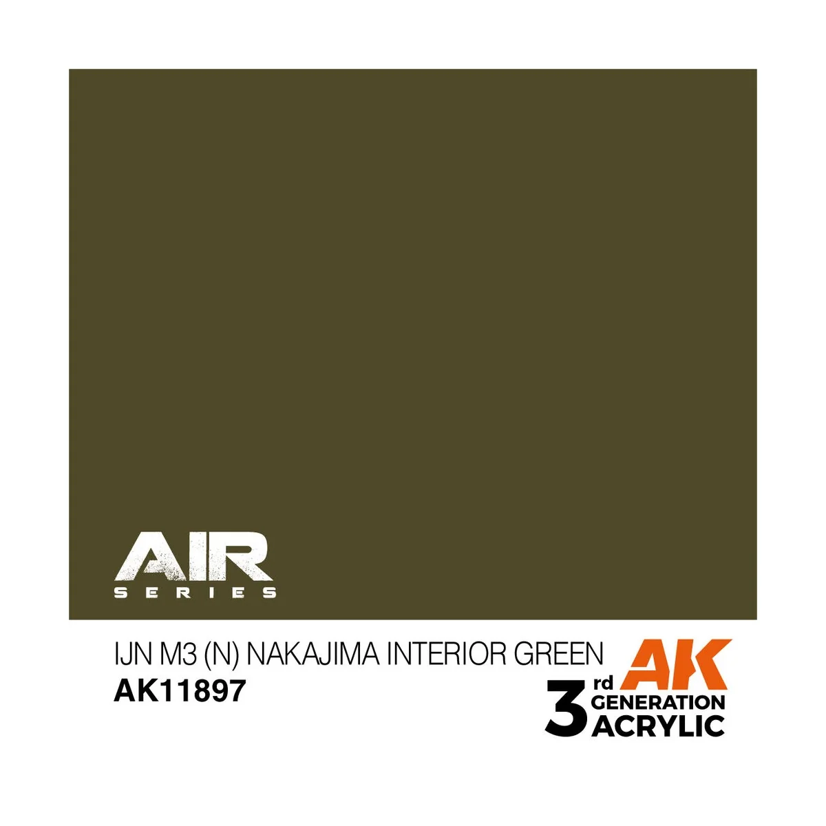IJN M3 (N) Nakajima Interior Green - AK Interactive AK11897