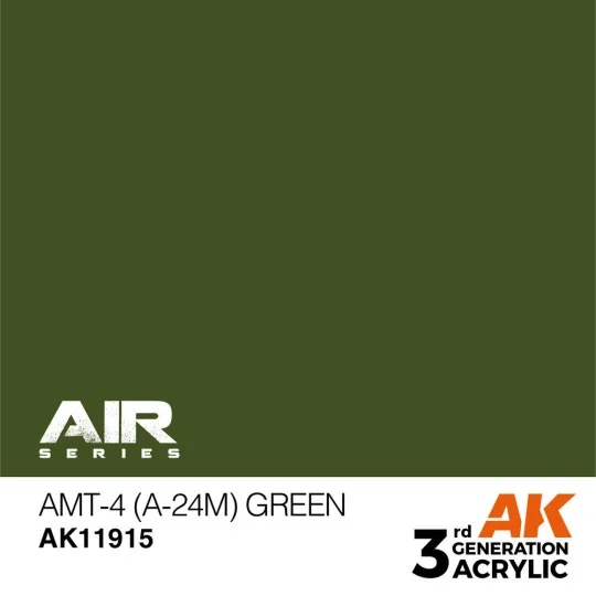 AMT-4 (A-24m) Green - AK Interactive AK11915