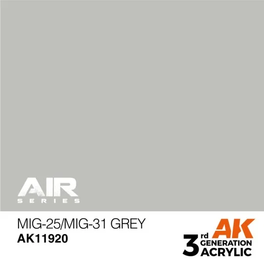 MiG-25/MiG-31 Grey - AK Interactive AK11920