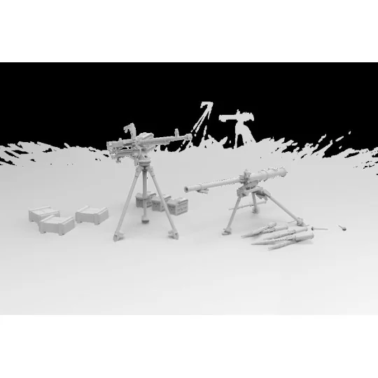 Infantry Support Weapon Set 1: DShKM & SPG-9, 1/35 - AK Interactive...