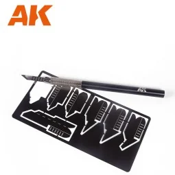 PHOTO ETCHED SAW SET - AK Interactive AK9311 2
