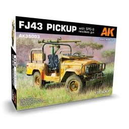 FJ43 Pickup with SPG-9. RECOILLESS GUN, 1/35 - AK Interactive AK35003